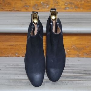 Mens Aldo Black Ankle Boots. US8/EUR41/UK7.